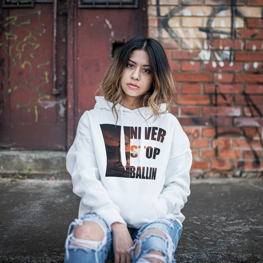 Never Stop Ballin Streetwear Hoodie