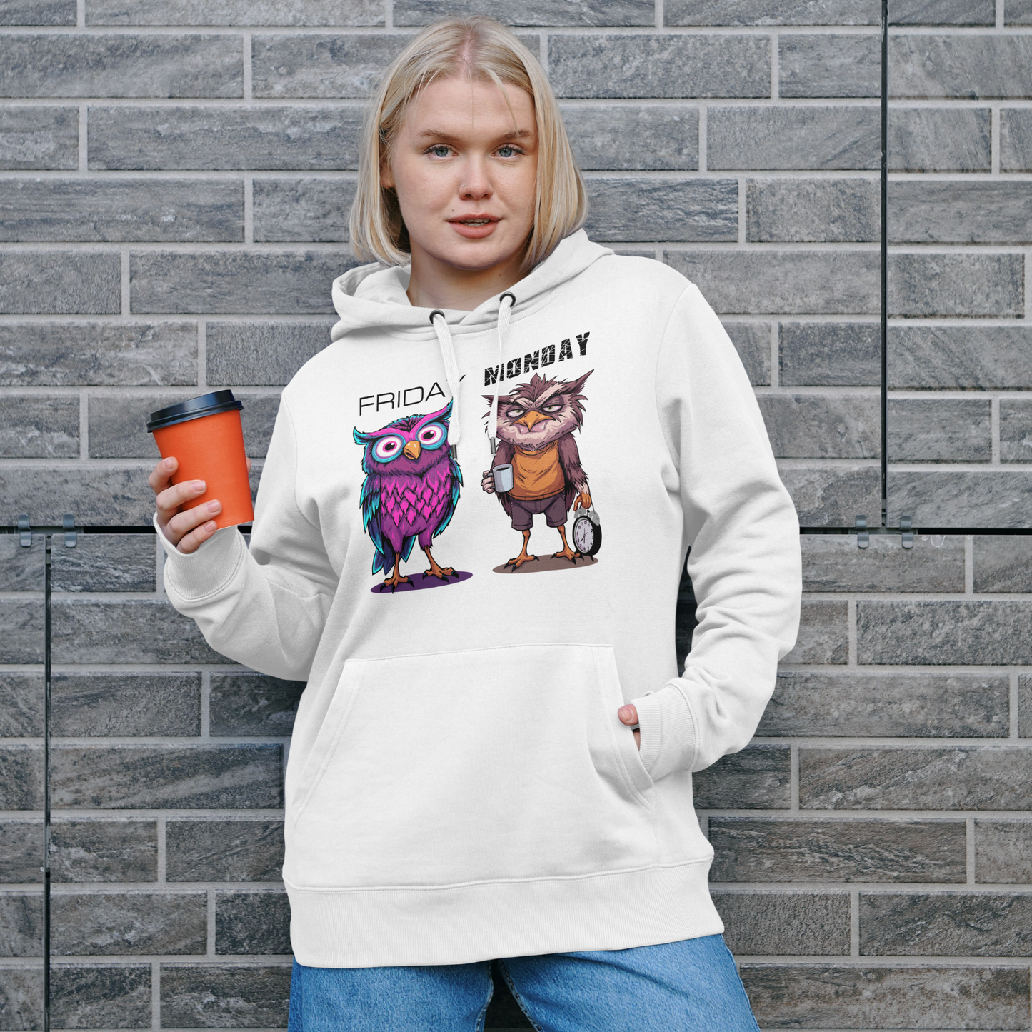 Montag vs. Freitag Hoodie