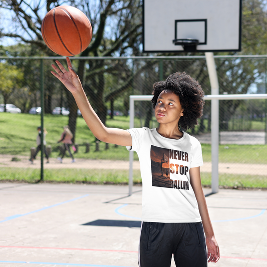 Never Stop Ballin Streetwear Shirt