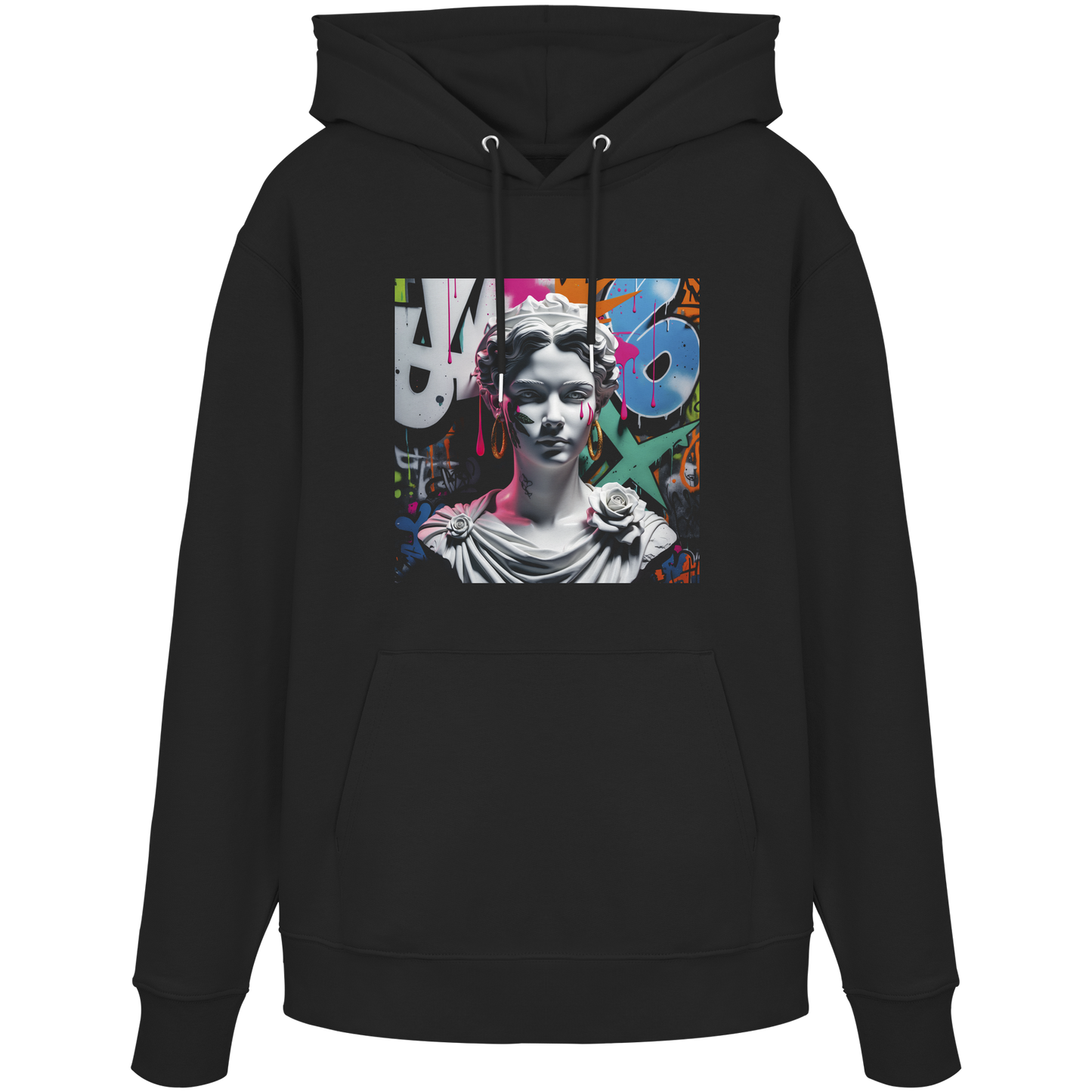 Statue Graffiti Streetart Urban Art Hoodie