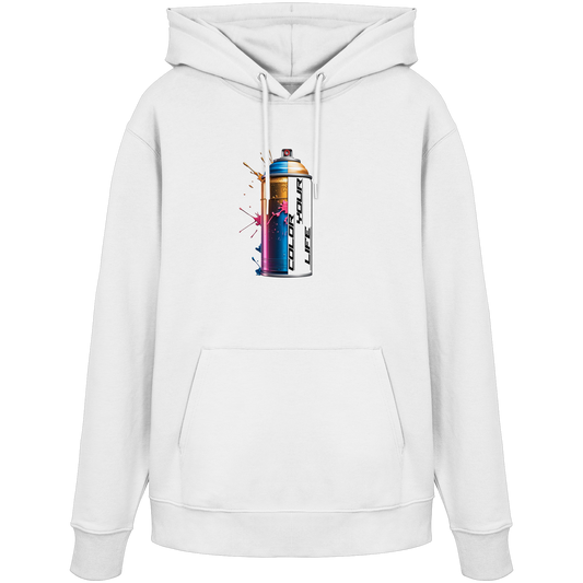 „Color Your Life“ Graffiti Spraydose Streetwear Hoodie